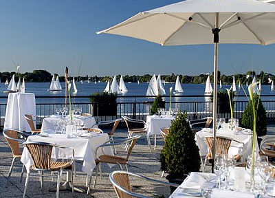 Alsterblick in Hamburg