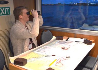 Maritime Rallye im Hamburger Hafen in Hamburg